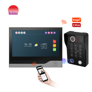 Bảo vệ nhà hình ảnh thông minh có dây an ninh nhà 1080P máy ảnh kỹ thuật số chuông cửa 2 dây biệt thự <span class=keywords><strong>Video</strong></span> <span class=keywords><strong>intercom</strong></span> Door Phone - Product Image 1