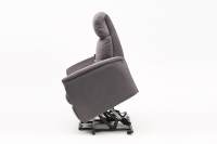 Fauteuil inclinable électrique moderne pour salon, en cuir, avec massage et fonction de levage électrique