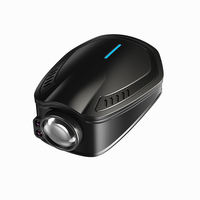 Lumière de bienvenue pour voiture avec logo personnalisé, rechargeable par USB, projecteur de logo LED, lampe laser