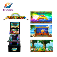 Jeu d'arcade vidéo Fun Coin Operated Fruit King à écran tactile avec construction métallique, en anglais, pour salles de jeux