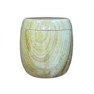 Urna Funeraria de Madera para Cenizas Humanas y de Mascotas, Decorativa, para Entierro, Incluye Urna Conmemorativa para Mascotas, Masculina y Femenina - Product Image 1