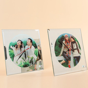 Rubysub BL-14 20cm Horloge en verre vierge carrée pour sublimation, vente chaude, directement de l'usine - Product Image 3