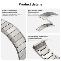 Disfrutar de bonitos enlaces de ajuste lateral con botón de presión correas de reloj para Huawei Watch GT6 pro 46mm