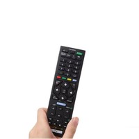 Mando a distancia universal de TV con código fijo, pantalla LED digital, 4 botones, rango de 10m, 1, 2 unidades