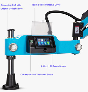 Machine à tarauder électrique industrielle portable à bras flexible à vendre 220V M6-M30 avec écran tactile - Product Image 2