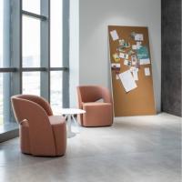 Ensemble de canapés en tissu moderne pour bureau, salon et bureau à domicile - Mobilier de réception commercial confortable