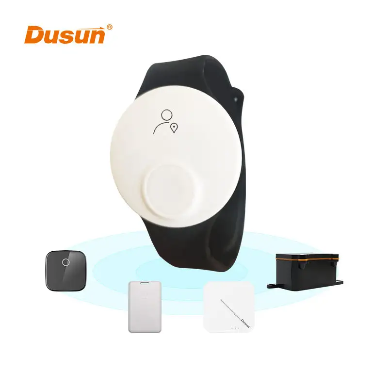 Dusun Indoor Positioning System Iot Ble Aoa Position Standort verfolgung Wearable Wrist band Beacon Tags