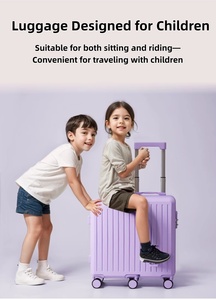 Maletas de Viaje Personalizadas para Niños, <span class=keywords><strong>Maleta</strong></span> con <span class=keywords><strong>Asiento</strong></span> <span class=keywords><strong>Infantil</strong></span>, <span class=keywords><strong>Maleta</strong></span> de Cabina - Product Image 2