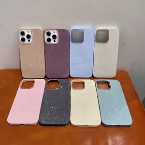 <span class=keywords><strong>Nuevo</strong></span> estilo brillo carcasa dura a prueba de golpes accesorios para teléfonos móviles funda para <span class=keywords><strong>iPhone</strong></span> 11 12 <span class=keywords><strong>13</strong></span> 14 15 16 17 todos los modelos - Product Image 1