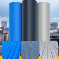 Matériaux de construction Membrane d'étanchéité de toiture en rouleau auto-adhésive spécialement utilisée pour les toitures en acier ou en carreaux de céramique