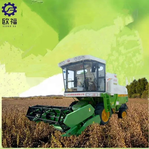Harvester de grãos de soja pequenos verdes de efeito alto para venda