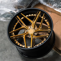 Jantes forgées sur mesure 18-24 pouces 5x114.3 130 127 à déport profond concave ET 35mm, adaptées pour la course, jantes Forgiato, jantes billet, en alliage