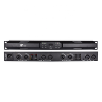 Çok Satan 600W*4 RMS Dijital Güç Amplifikatörü 1U Boyutunda 4 Kanallı D Sınıfı Hoparlör Ses Amplifikatörü