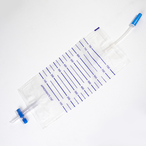 Kantong Kateter Pengumpul Urine Sekali Pakai Medis PVC Dewasa Portabel 1000ml 2000ml Unisex - Product Image 6