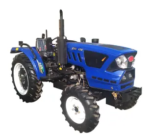 Cheap Low fuel consumption diesel-powered four-wheel drive 70hp agricultural field cultivator tractor