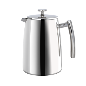 <span class=keywords><strong>Cafetière</strong></span> manuelle professionnelle <span class=keywords><strong>à</strong></span> double paroi en acier inoxydable avec <span class=keywords><strong>filtre</strong></span> supplémentaire isolée personnalisée de 50oz en métal français - Product Image 5