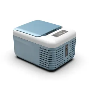 Alpicool V12 미니 자동차 쿨러 12v 24v 100-240v ac/dc 압축기 자동차 냉장고 소형 냉동고 고속 냉각 휴대용 캠핑 냉장고