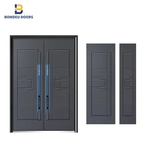 大门用钢门板铝合金锌库珀高档门皮面板豪华设计其他门配件