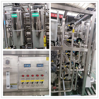 Système de purification d'eau par osmose inverse industrielle 5T avec dosage anticalcaire pour usage commercial
