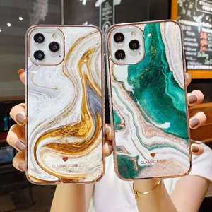 Funda de teléfono protectora de plástico y silicona con diseño de mármol, para <span class=keywords><strong>iPhone</strong></span> <span class=keywords><strong>12</strong></span>, gran oferta de <span class=keywords><strong>amazon</strong></span> - Product Image 5