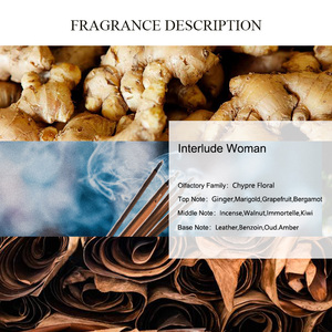 UNIQUE AROMA Interlude Huile de parfum pour femme Vente en gros Parfum floral chypré sans eau Parfum pur Huile essentielle pour la fabrication de parfums - Product Image 2