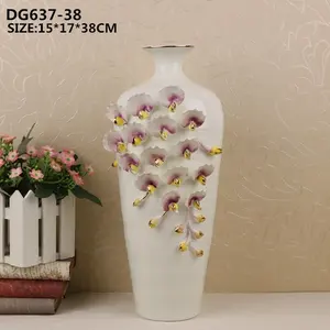Avrupa tarzı dekoratif kullanım büyük boy kat seramik vazolar