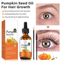 Huile de graines de citrouille biologique à étiquette privée, huile essentielle pour la croissance des cheveux, huile de graines de citrouille 100% pure
