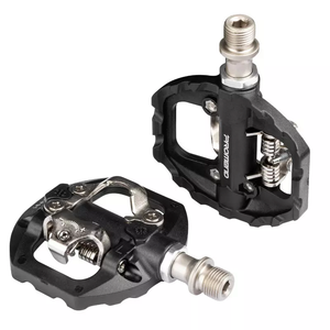 Pédale de verrouillage unilatérale de vélo de montagne, roulement en alliage d'aluminium, pédale plate, pédale de <span class=keywords><strong>chaussure</strong></span> - Product Image 6