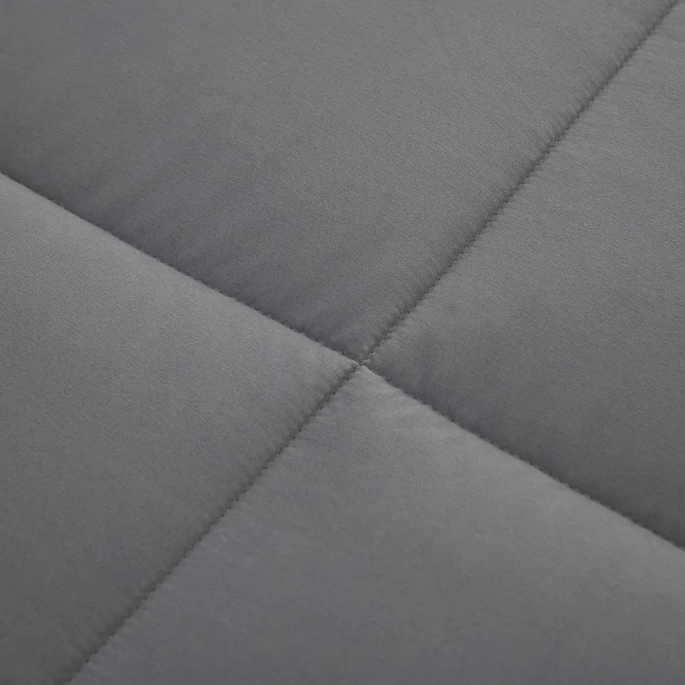 Couette De selimut tempat tidur serat mikro, reversibel dimasukan selimut kapas