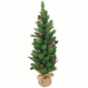 Wholesale Table Christmas Tree 3.5 Feet Pre Light New Design Artificial Christmas Tree Xmas Party Deco