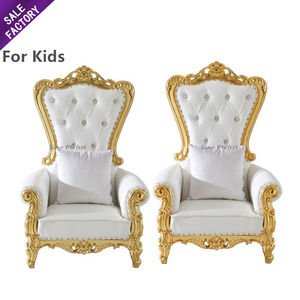 Silla Trono Dorada de Rey para Niños para Fiestas y Bodas al por Mayor de China - Product Image 1