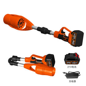 Souffleur de feuilles <span class=keywords><strong>sans</strong></span> <span class=keywords><strong>fil</strong></span> au lithium violent, grande puissance, pliable, qualité industrielle, souffleur de neige et de poussière, ventilateur alimenté par batterie, en plastique - Product Image 2