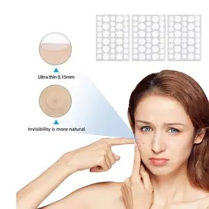 Patch per l'acne idrocolloide con etichetta privata personalizzata cosmetica coreana e forma per la cura della pelle