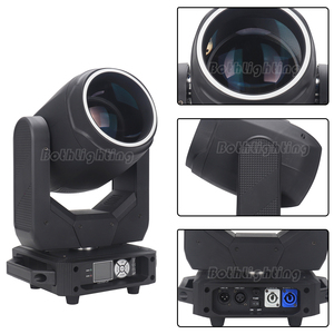 BothLighting 200W LED Beam Luz con cabezal móvil 24 prismas Luces <span class=keywords><strong>Discoteca</strong></span> 7R Sharpy Beam Lights para DJ Night Club Stage - Product Image 2