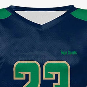 El equipo usa camisetas de fútbol de malla de tamaño personalizado de diseño personalizado de calidad superior ropa transpirable para jóvenes camiseta de fútbol americano de malla - Product Image 5