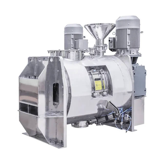 Powder Mixing Equipment Drying Machine Horizontal Drying Mixer Machine for Dyes Pigments Coffee Detergent Powder