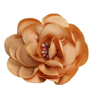 Flores de tela con forma de camelia, accesorios para el cabello, broches, corsages para ropa, zapatos, sombreros, regalo unisex, origen Jinhua - Product Image 5