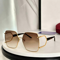 Lunettes de soleil classiques et durables unisexe 2026, monture carrée intégrale en alliage, verres PC dégradés UV400, pour adultes, bleu/rose