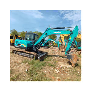 8t Mini excavadora Maquinaria de construcción Excavadora usada Sunward 80E, Komatsu 80E, Cat 308E,Hitachi ZX80 para la venta - Product Image 2