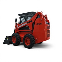 Chargeuse compacte GM1205A avec godet de 0,55 m³ et moteur de 62 kW pour la construction