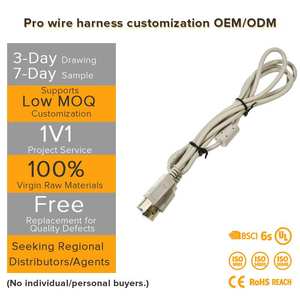 고품질 구리 엔진 전기 배선 수동 교체용 8핀 2.54 커넥터 간편 설치 배선 하네스 - Product Image 3