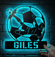 Letreros Luminosos LED Personalizados de Alto Brillo DRS, Letreros Acrílicos Retroiluminados en 3D, Letrero con Marco de Acero Inoxidable para Interiores