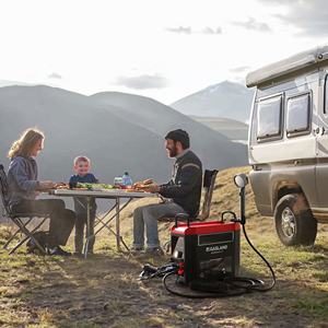 <span class=keywords><strong>GASLAND</strong></span> G3 Pro Chauffe-eau portable au propane Pompe 100min Douche Batterie rechargeable Protection contre la surchauffe pour camping-car - Product Image 6