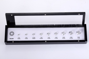 Barato al por mayor suministros de joyería Esmeralda 5A Cubic Zircon Diamond Master Stone Diamond Tamaños Comparación Set Herramientas de joyería - Product Image 6