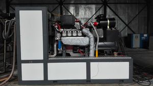 Mở loại cách âm 300kva 250Kw Biogas bhkw CHP cogeneration Hệ thống làm mát bằng nước công nghiệp tua bin khí máy phát điện 50Hz 60Hz - Product Image 6