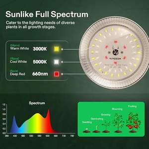 Bitkiler için LED büyümek ampuller tam spektrum 660nm 15W bitki büyüyen lambalar ampul 5000K sebze fide çiçek için sera bahçe - Product Image 4
