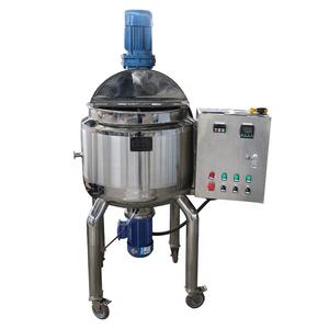 Crema cosmética, loción, mezclador de alto cizallamiento, champú, pasta de dientes, almacenamiento de maquillaje, vacío, pequeño emulsionante, homogeneizador, tanque de mezcla - Product Image 1