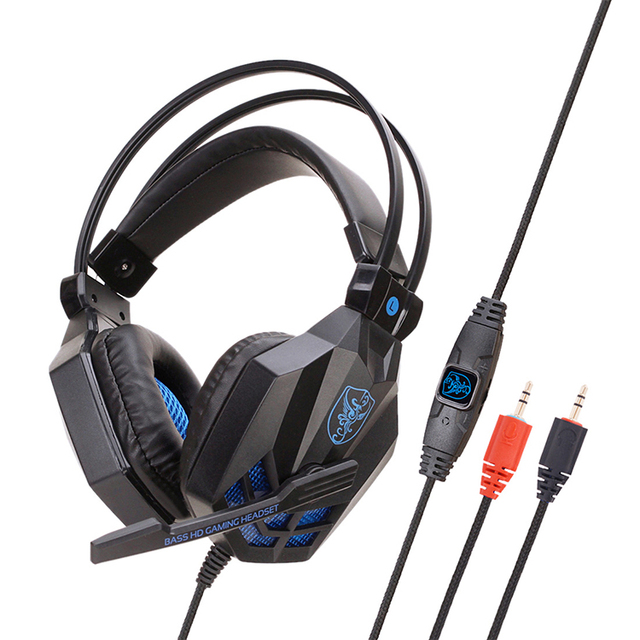 Factory Price Robot Games Earphone Wired Headband Electronic Sports Headphone Computer Gaming Headset with Mic