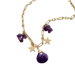Collier ras du cou chic et minimaliste en labradorite en forme de goutte d'eau, plaqué or, cadeau pour femme - Product Image 5