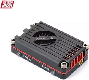 RUSH TANK MAX SOLO 5.8GHz 2.5W Transmisor de Video VTX de Alta Potencia con Ventilador de Refrigeración, Carcasa CNC, para Drones RC FPV de Largo Alcance y Ala Fija - Product Image 2